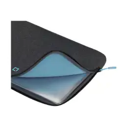 DICOTA Skin FLOW - Housse d'ordinateur portable - 13" - 14.1" - bleu, anthracite (D31745)_7